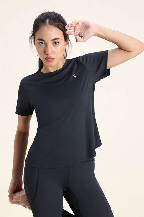 Zelocity Quick Dry Relaxed Top - Black Beauty — image 2
